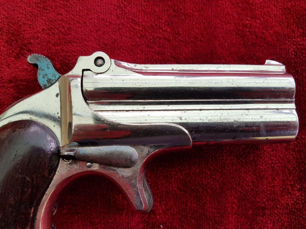 X X X SOLD X X X Remington 41 cal r/ gamblers Derringer pistol C 1875 ...